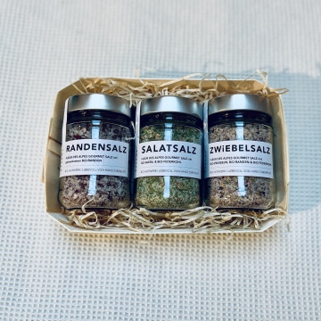 Geschenkset 3er-Salzmix